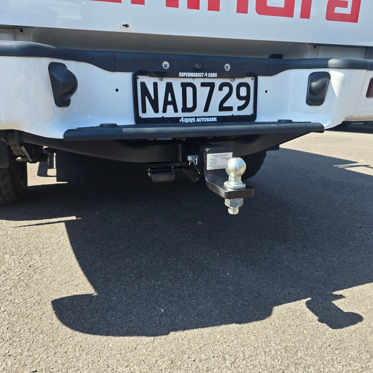 Warrant of Fitness Towbars