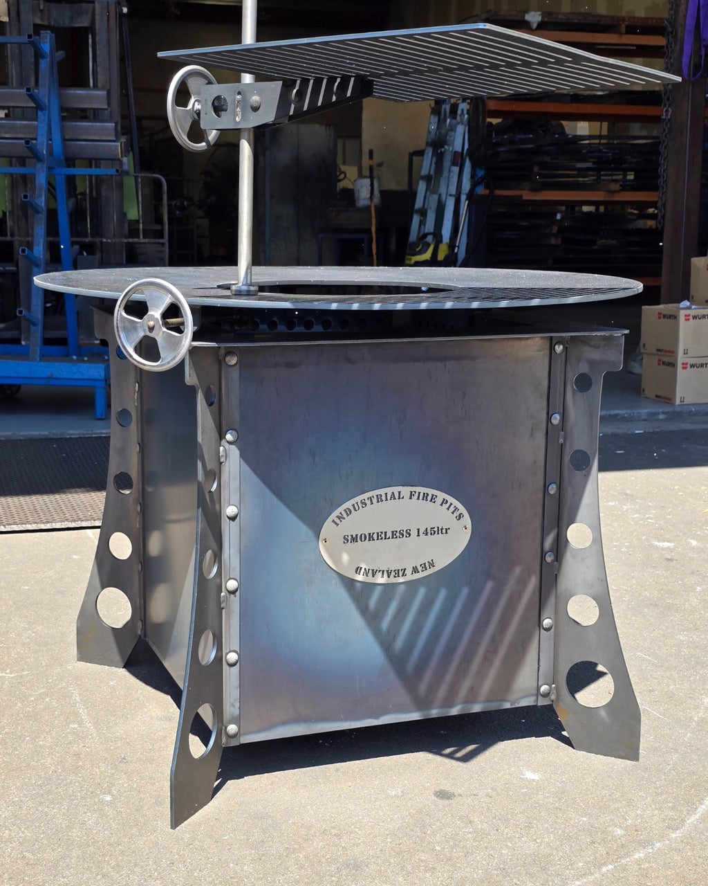 Hand-Crafted Balmac Industrial Fire Pits